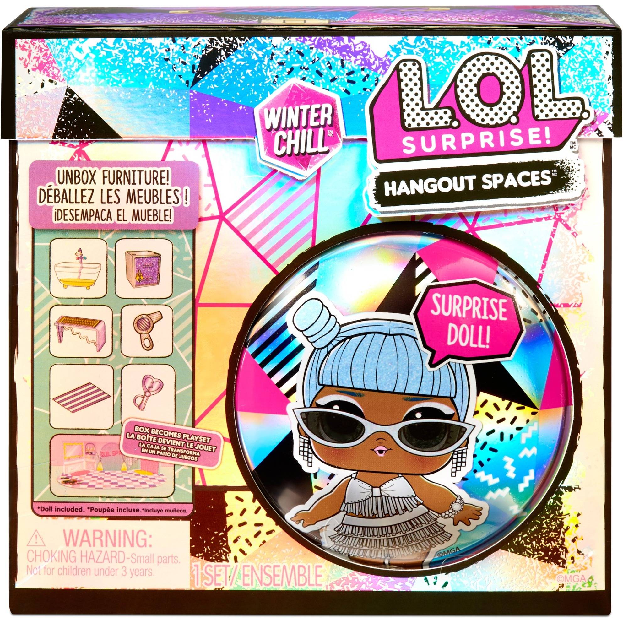 MGA Entertainment Überraschung Winter Chill Hangout Spaces Sty