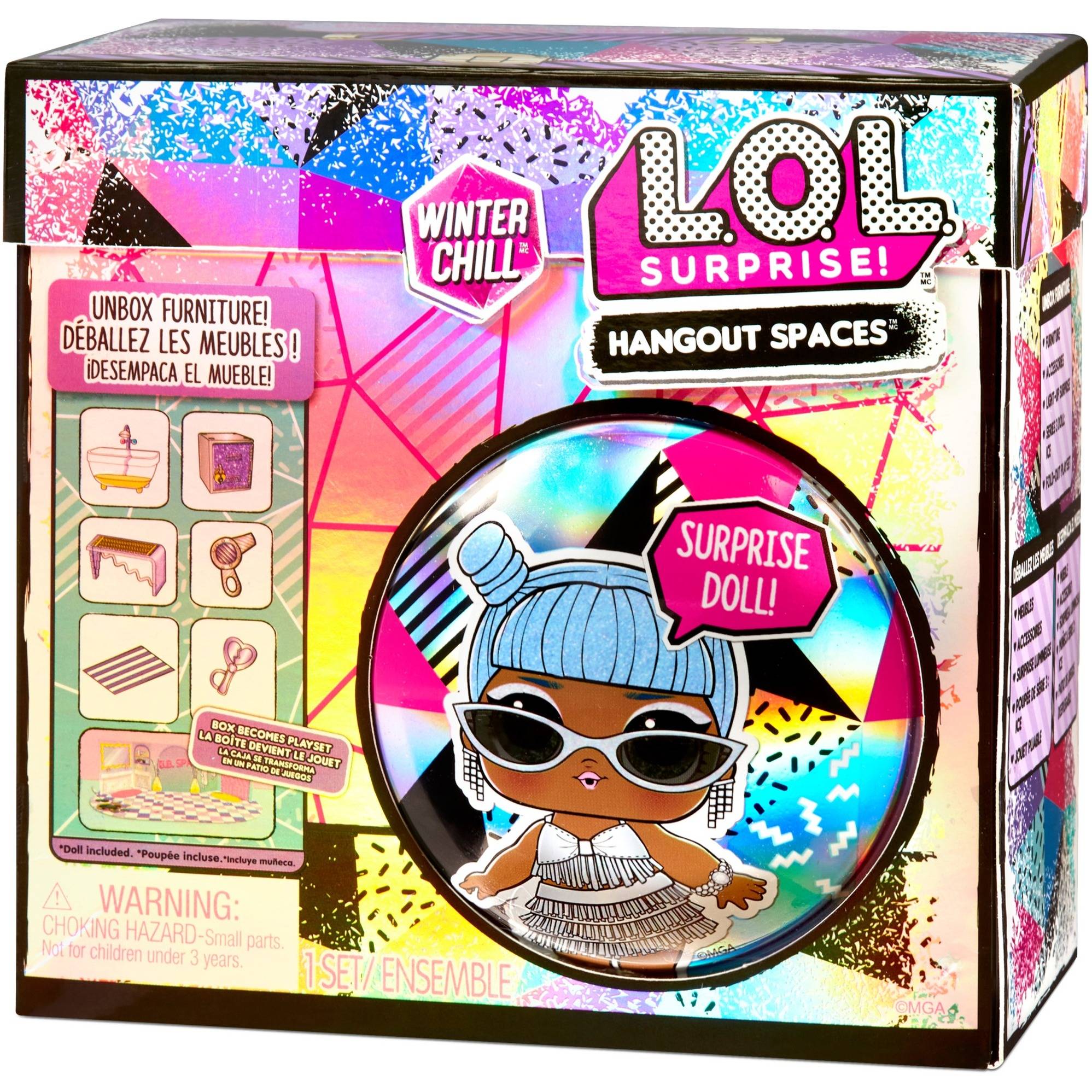 MGA Entertainment Überraschung Winter Chill Hangout Spaces Sty