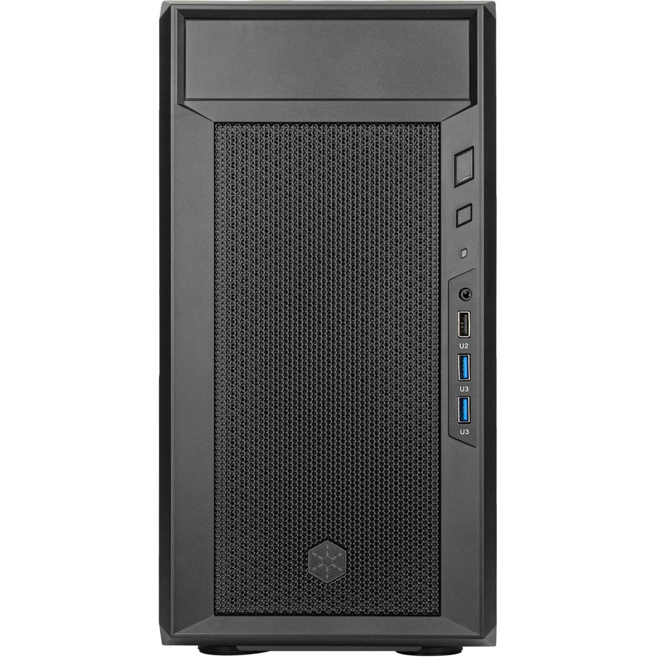 SilverStone FARA 311 - Tower Gaming - micro ATX - Seitenteil mit Fenster - keine Spannungsversorgung (ATX / PS/2)