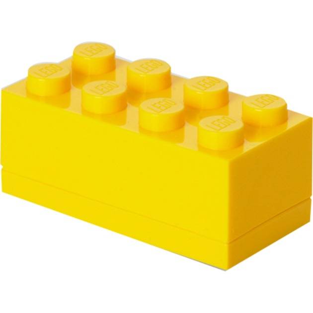 Room Copenhagen LEGO Mini Box Lunchbox 8 Gelb