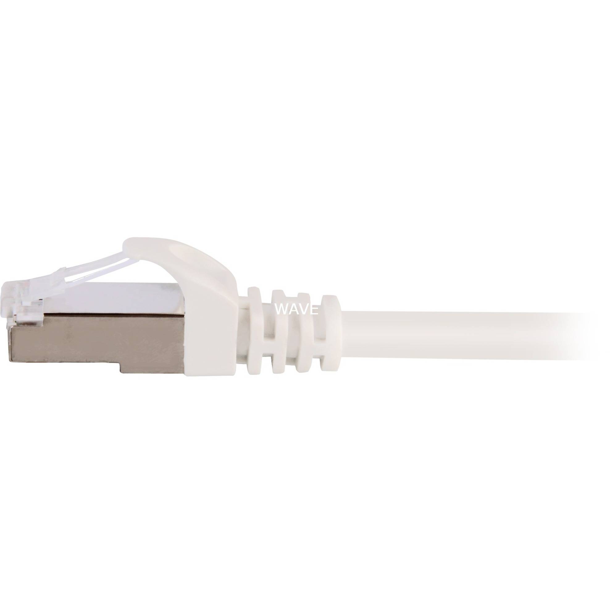 Sharkoon Patchkabel RJ45 Cat.6 SFTP (weiß - 15 Meter) - Netzwerk - CAT 6