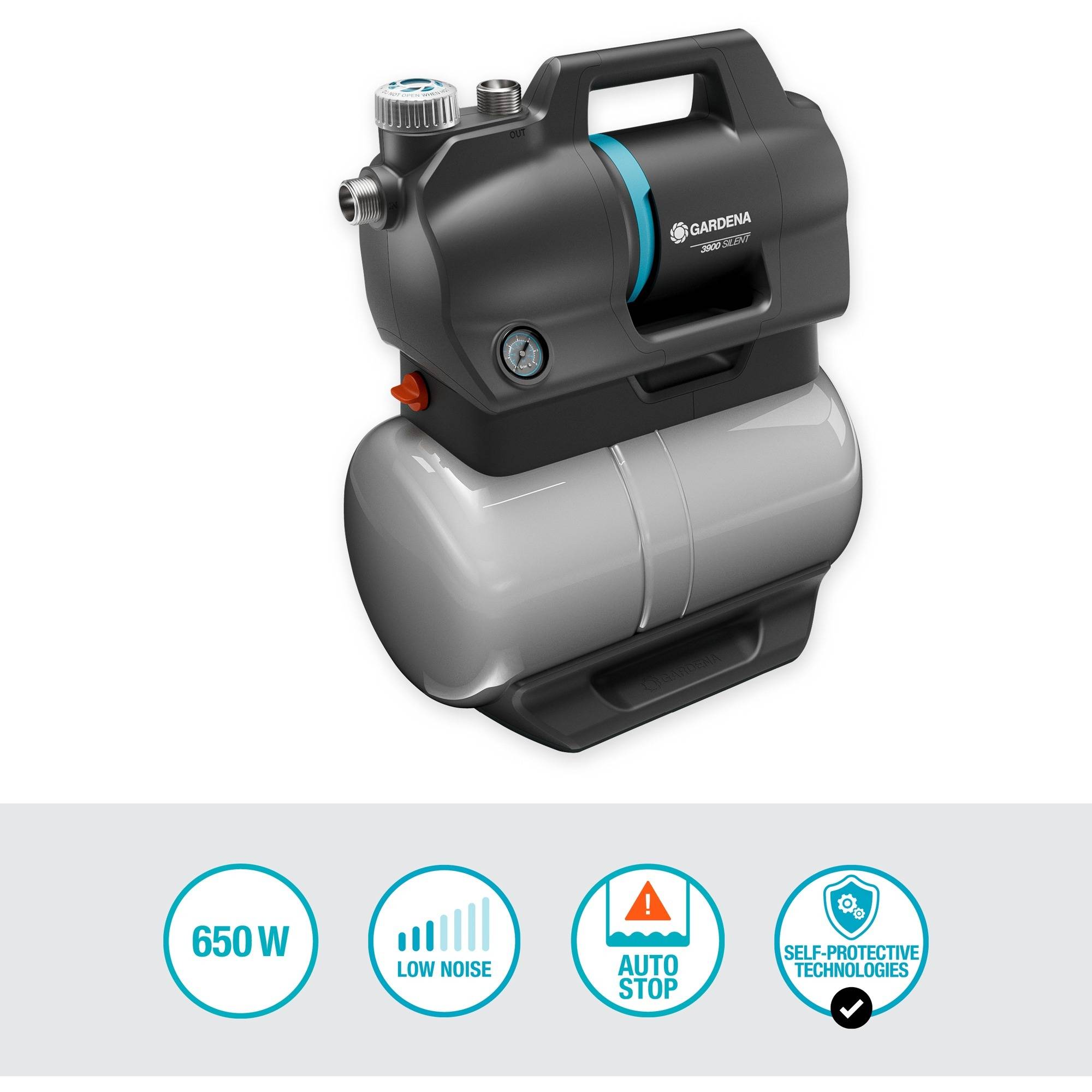 GARDENA 09066-20 Hauswasserwerk 3900 Silent