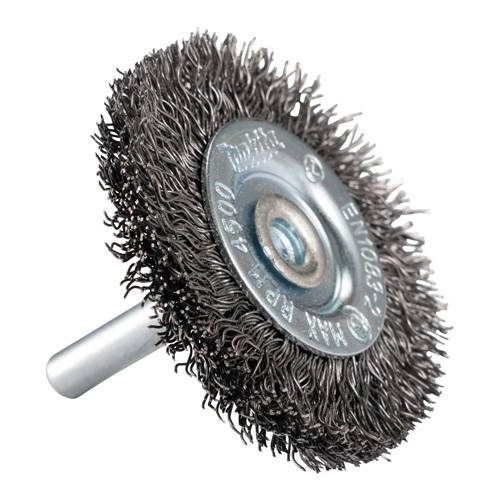 makita Rundbürste D-39964 D.50mm Stahldraht 0,3mm Schaft-D.6mm