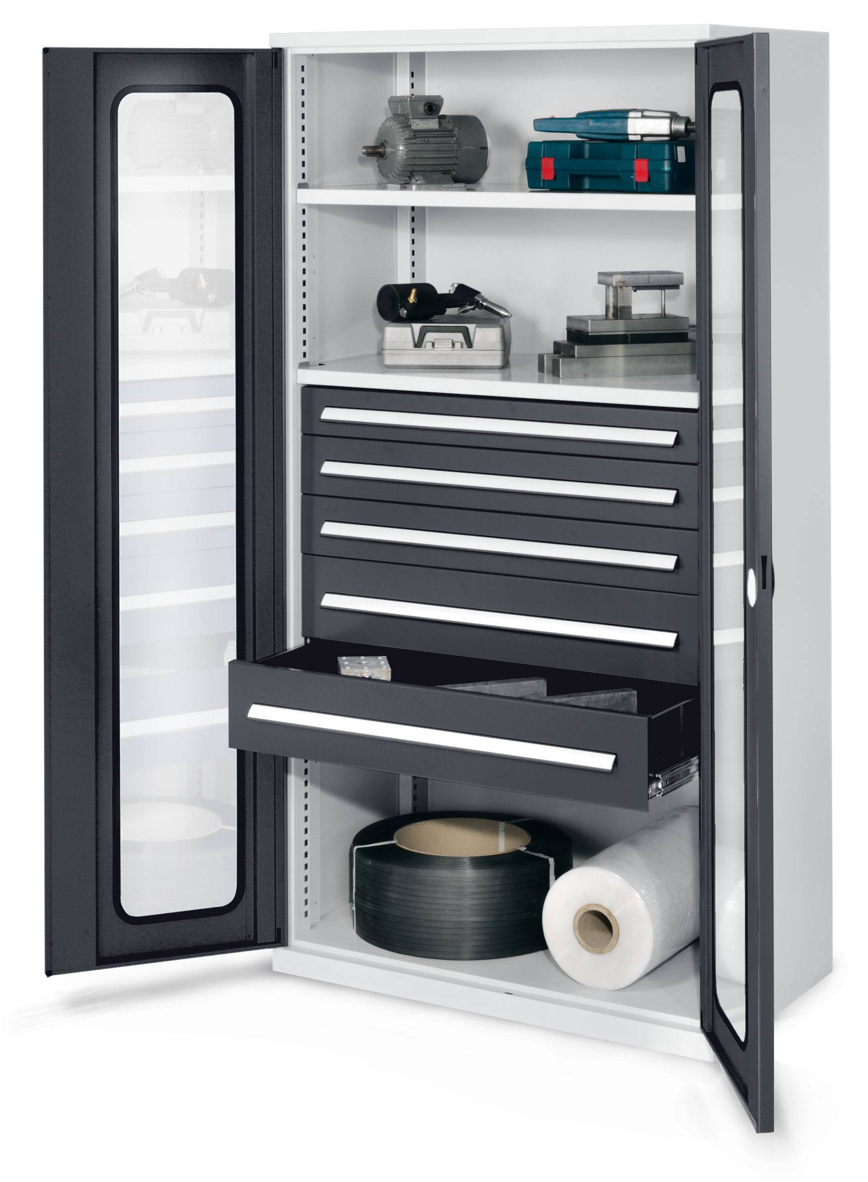 KAPPES Schwerlastschrank ohne Mitteltrennwand, HxBxT 1.950 x 600809-YY