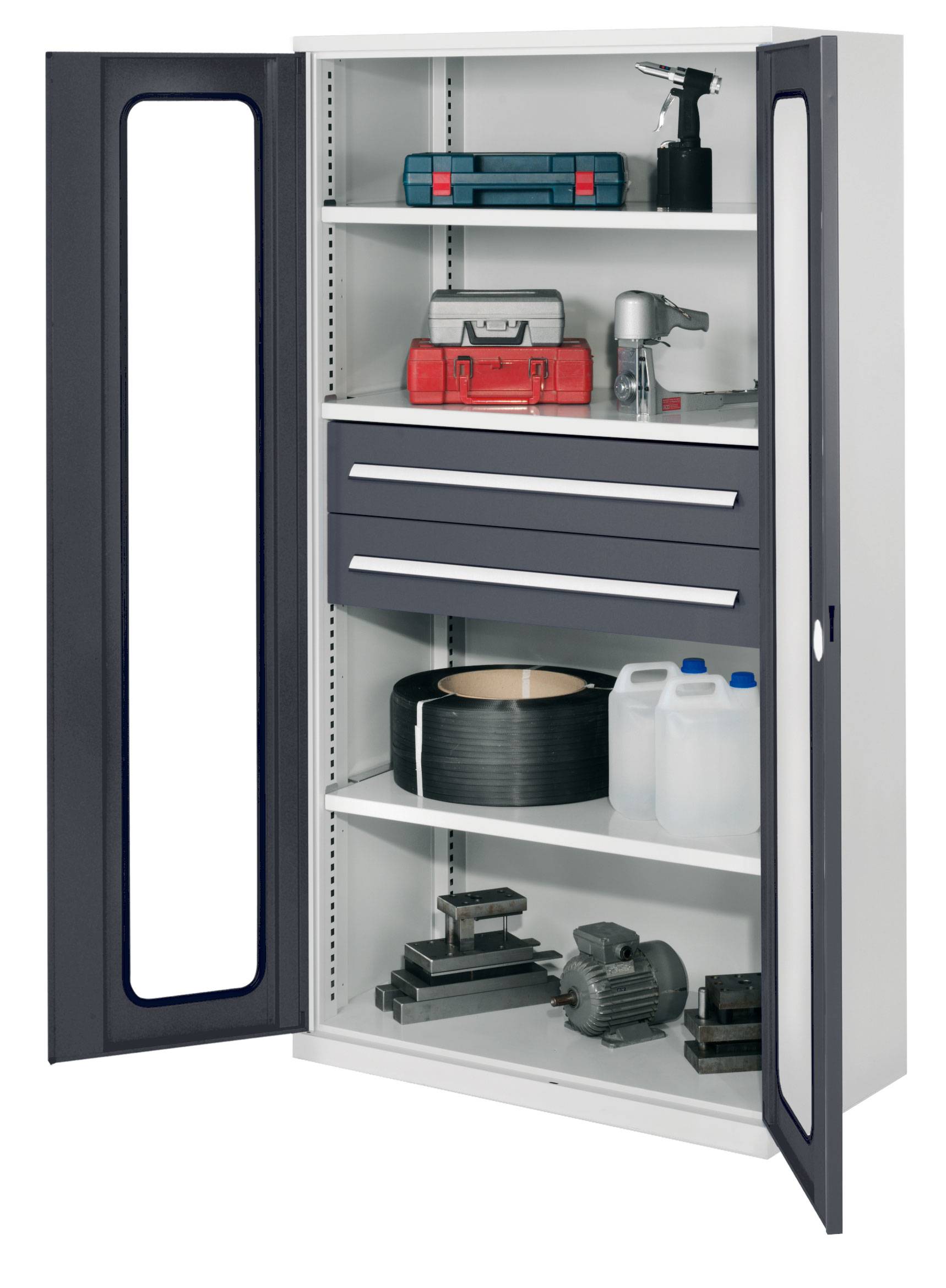 KAPPES Schwerlastschrank ohne Mitteltrennwand, HxBxT 1.950 x 600776-YY