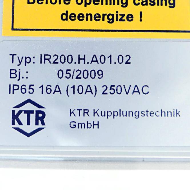 KTR Temperaturregler IP65 16A (IR200.H.A01.02)