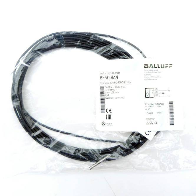 BALLUFF Induktiver Sensor BES00M4 (BES 516-3044-G-E4-C-PU-05)