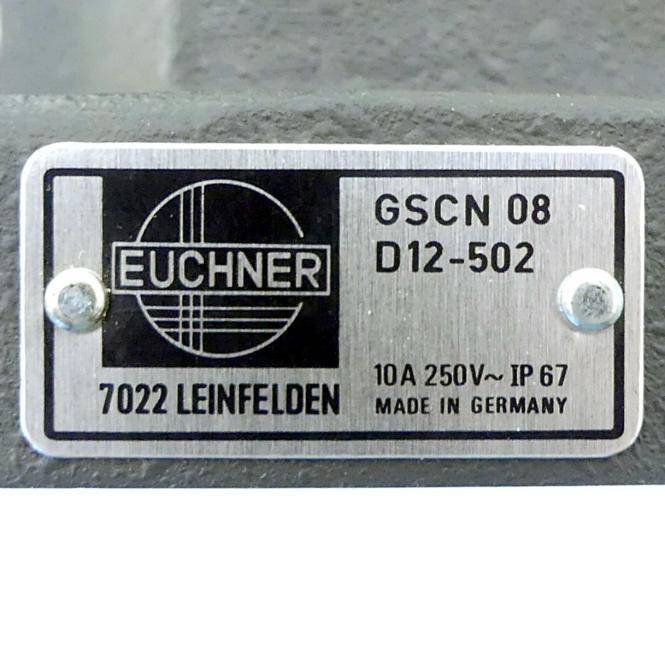 Euchner Reihenpositionsschalter GSCN 08 D12-502 (GSCN 08 D12-502)