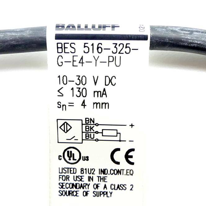 BALLUFF Näherungsschalter BES 516-325-G-E4-Y-PU (BES 516-325-G-E4-Y-PU)