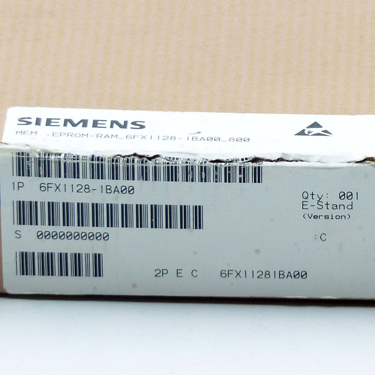 Siemens Siemens Sinumerik Memory Board 570 281.9001.03 (6FX1128-1BA00)