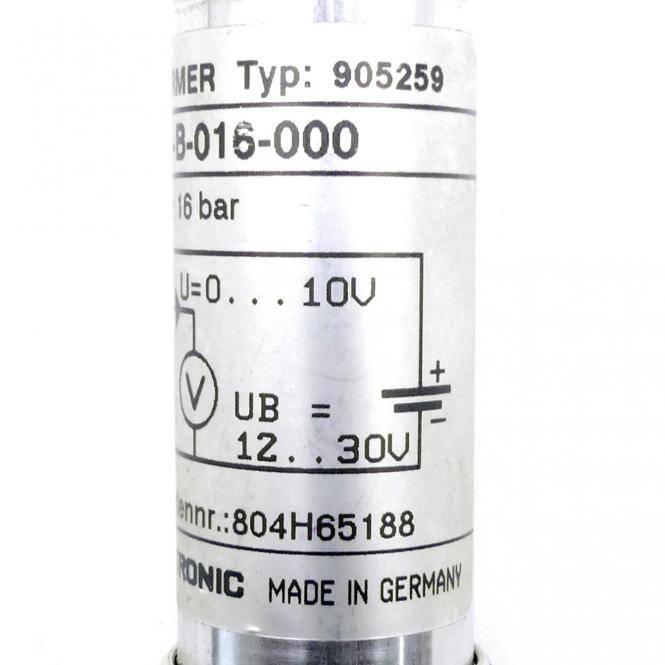 HYDAC Druckmessumformer 905259 (HDA 3744-B-016-000)