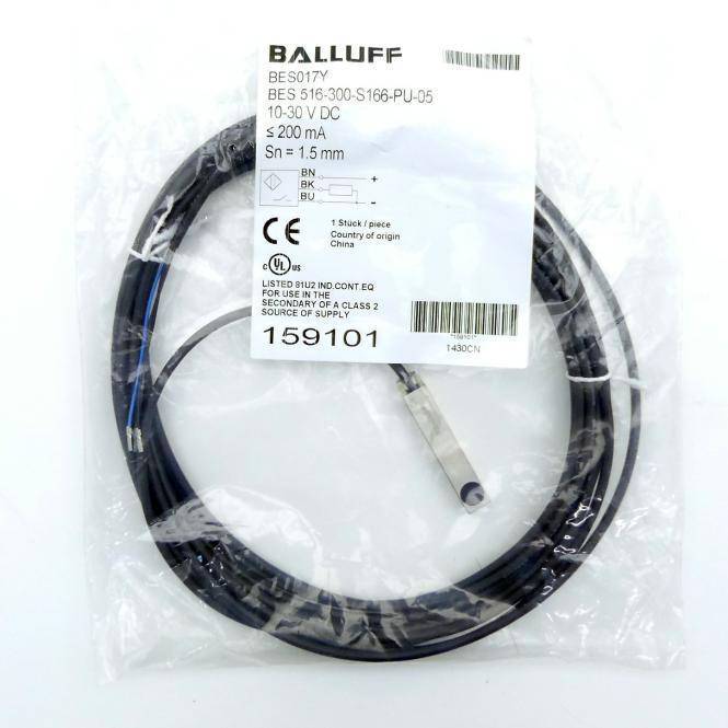 BALLUFF Induktiver Sensor BES017Y (BES 516-300-S166-PU-05)