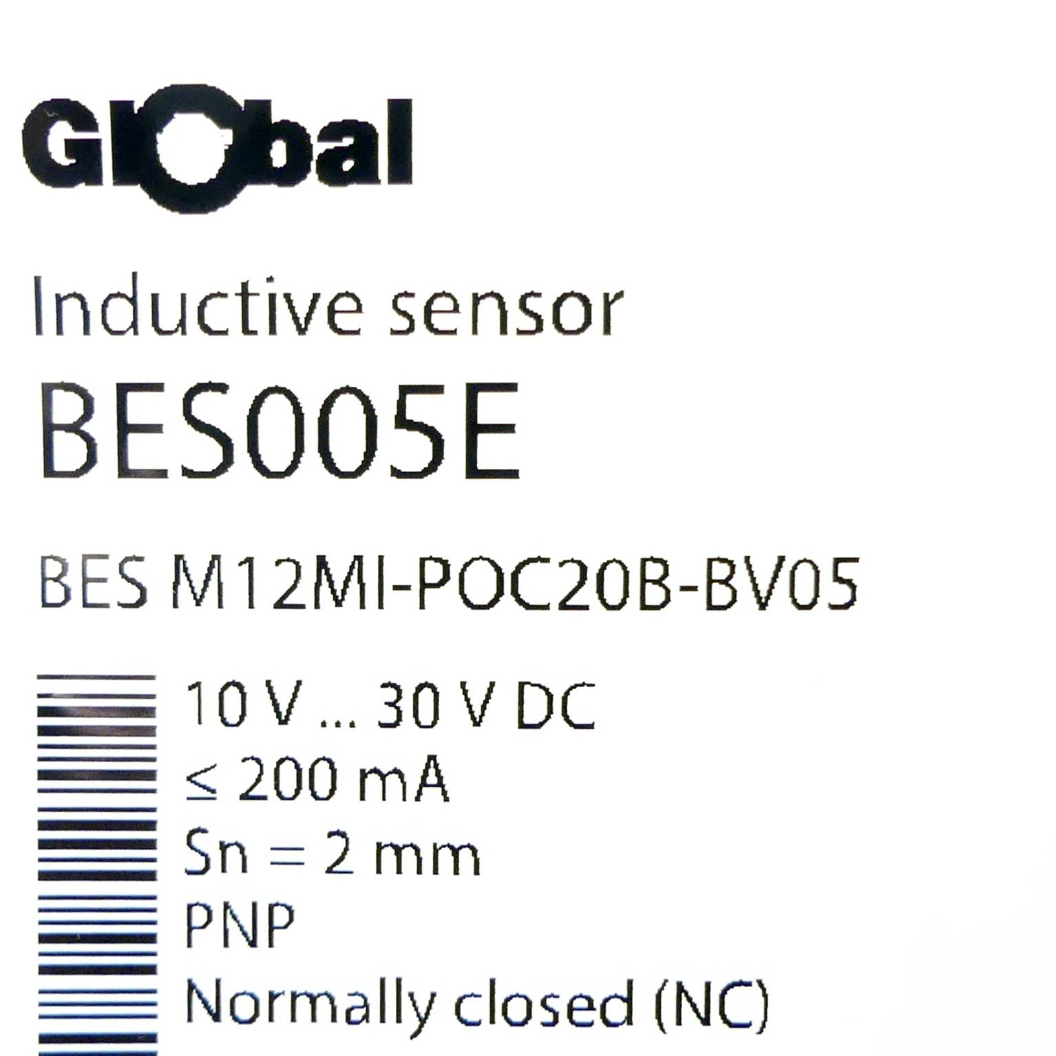 BALLUFF Induktiver Standardsensor BES005E (BES M12MI-POC20B-BV05)