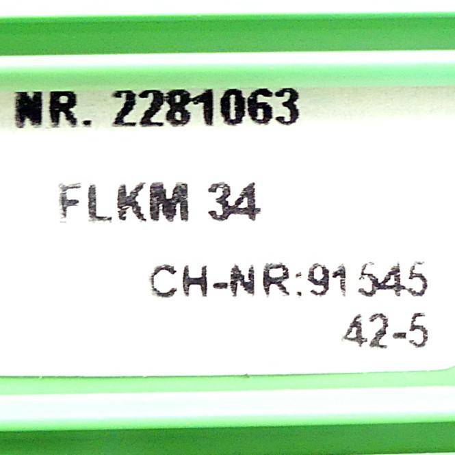 Phoenix Contact Übergabemodul FLKM 34 FLKM34 (2281063)