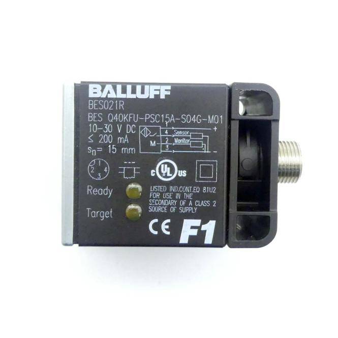 BALLUFF Induktiver Sensor BES021R BES0216 (BES Q40KFU-PSC15A-S04G-M01)