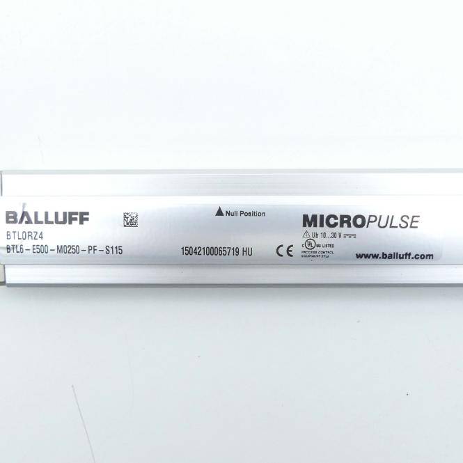 BALLUFF Magnetostriktives Positionsmesssystem BTL0RZ4 BTL0RZ4; BTL6-E500-M0250-PF-S115 (BTL6-E500-M0250-PF-S115)