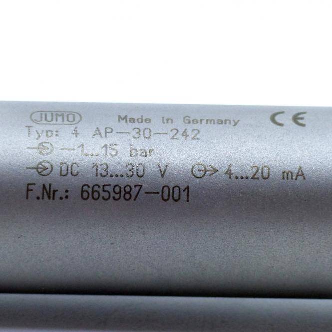 JUMO Druckmessumformer 665987-001 (4 AP-30-242)
