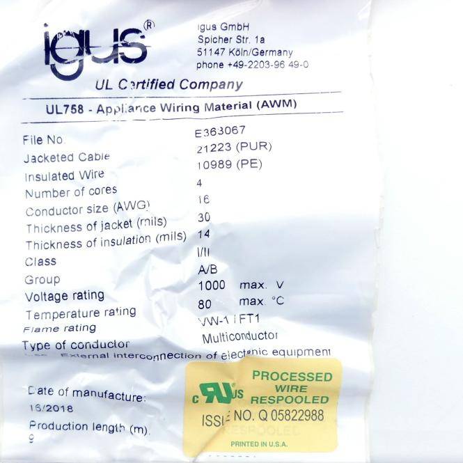igus Leistungsleitung konfektioniert i6FX8002-5CA01 (i6FX8002-5CA01)