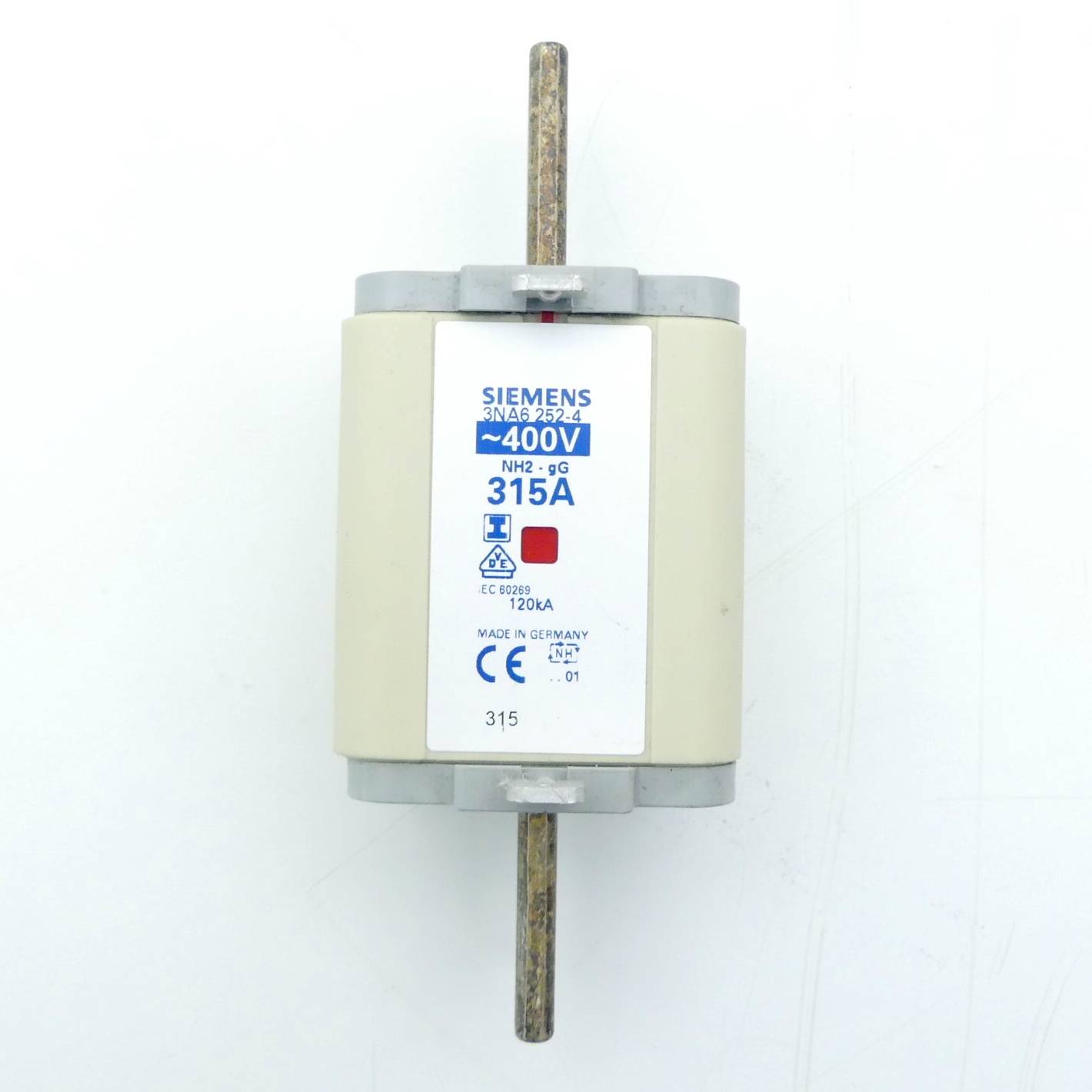 Siemens M NH-Sicherungseinsatz 3NA6252-4 mit isol. Griffl. Gr.2 315A