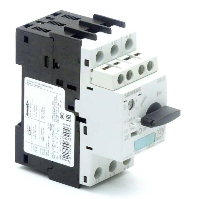 Siemens Sirius Motorschutzschalter (3RV1021-1HA15)