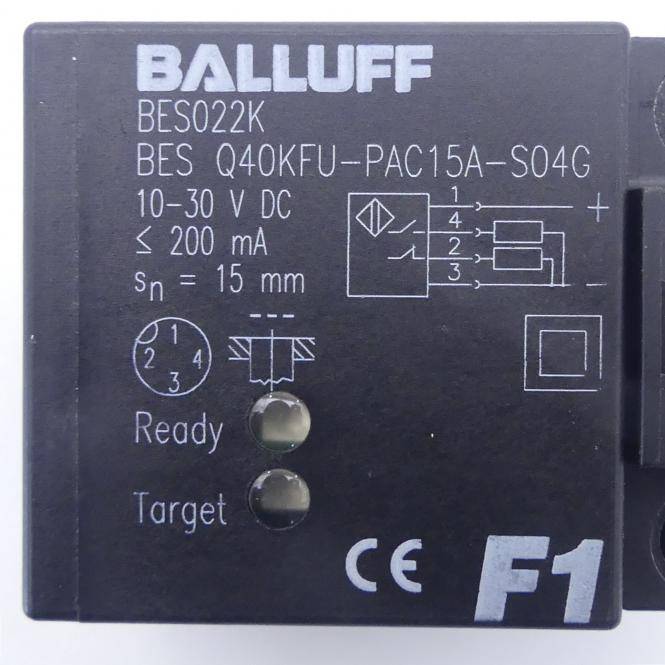 BALLUFF - BES Q40KFU-PAC15A-S04G - BALLUFF BES Q40KFU-PAC15A-S04G