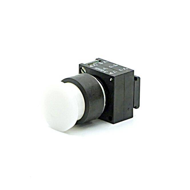 Siemens 5 Stück Pilzdrucktaster weiß 3SB3001-1DA61 (3SB3001-1DA61)