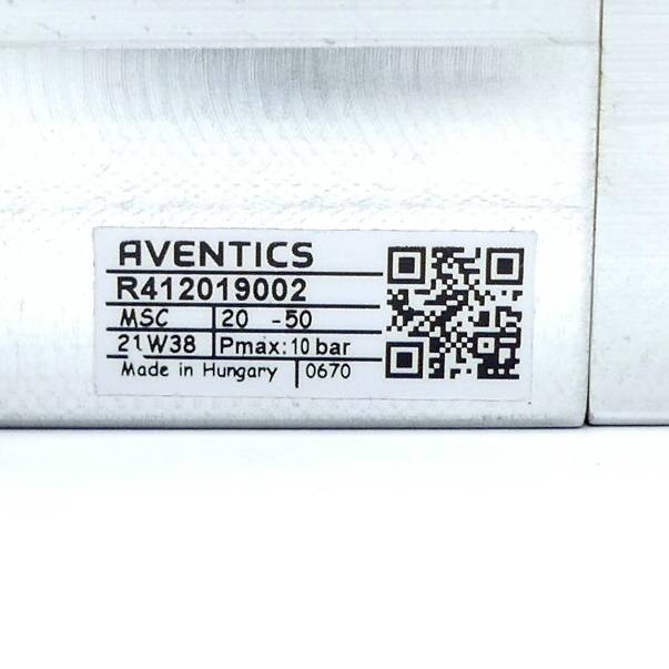 AVENTICS Kompaktschlitten MSC-DA-020-0050-HG-HM-HM-02-M-S-0-0-ACC (R412019002)
