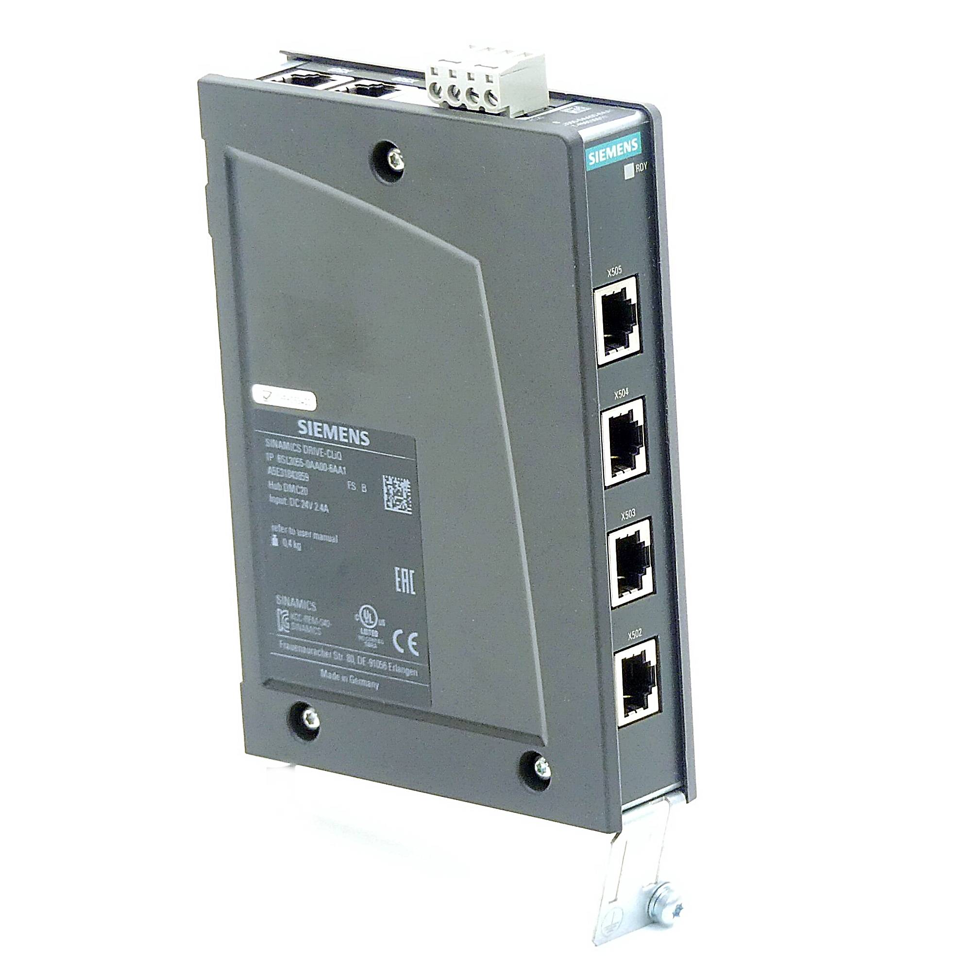Siemens SINAMICS Drive-CLiQ Hub Modul 6SL3055-0AA00-6AA1 (6SL3055-0AA00-6AA1)