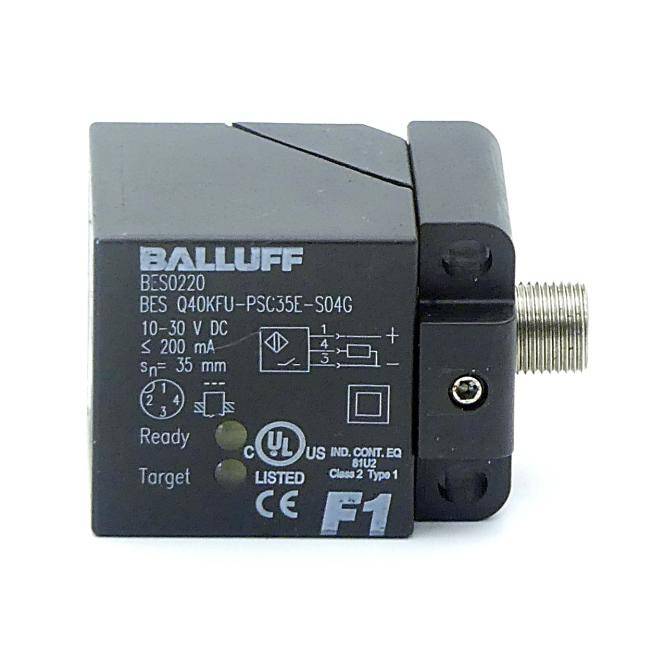 BALLUFF Induktiver Sensor BES0220 (BES Q40KFU-PSC35E-S04G)