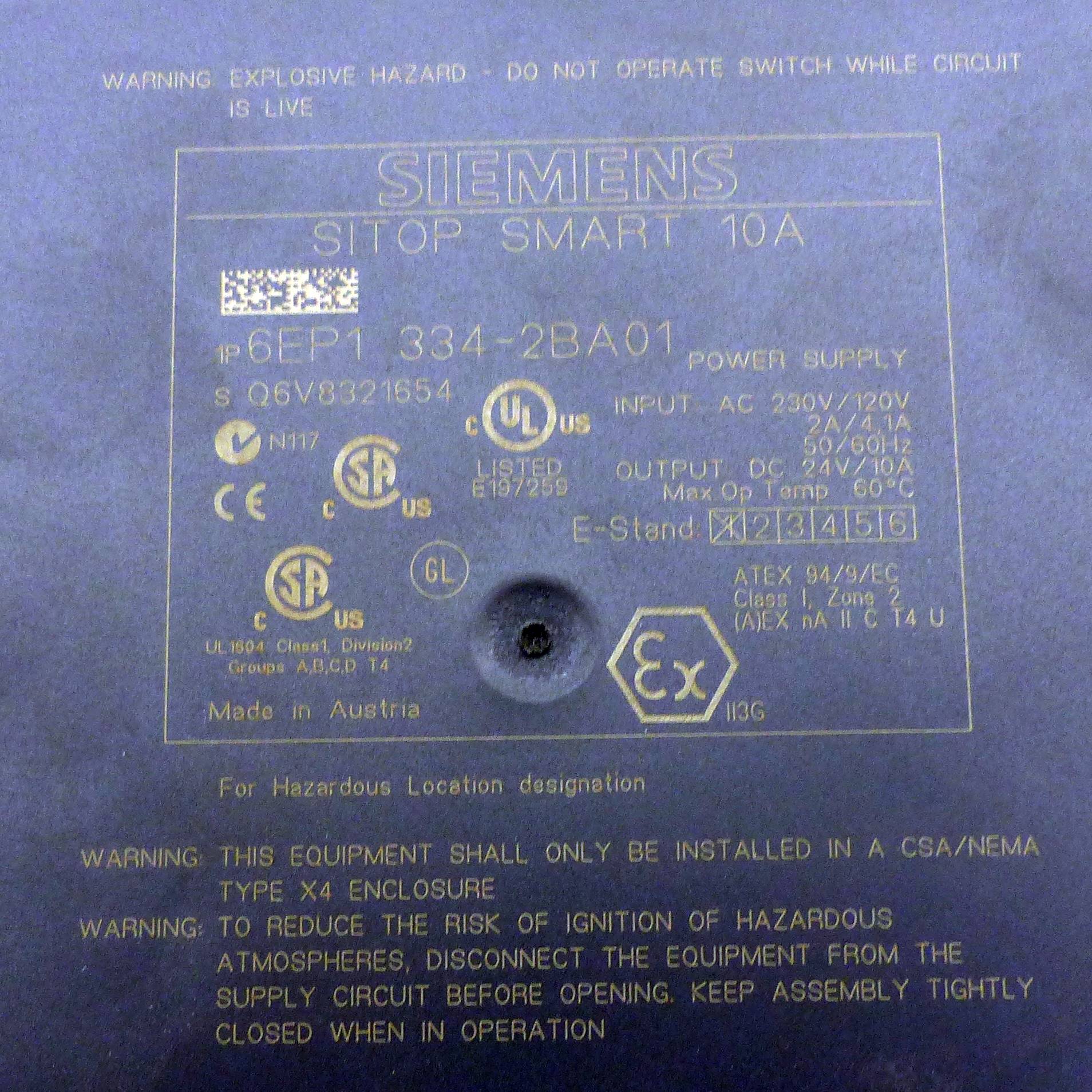 SIEMENS 6EP1 334-2BA01 (EAN:4025515151340)