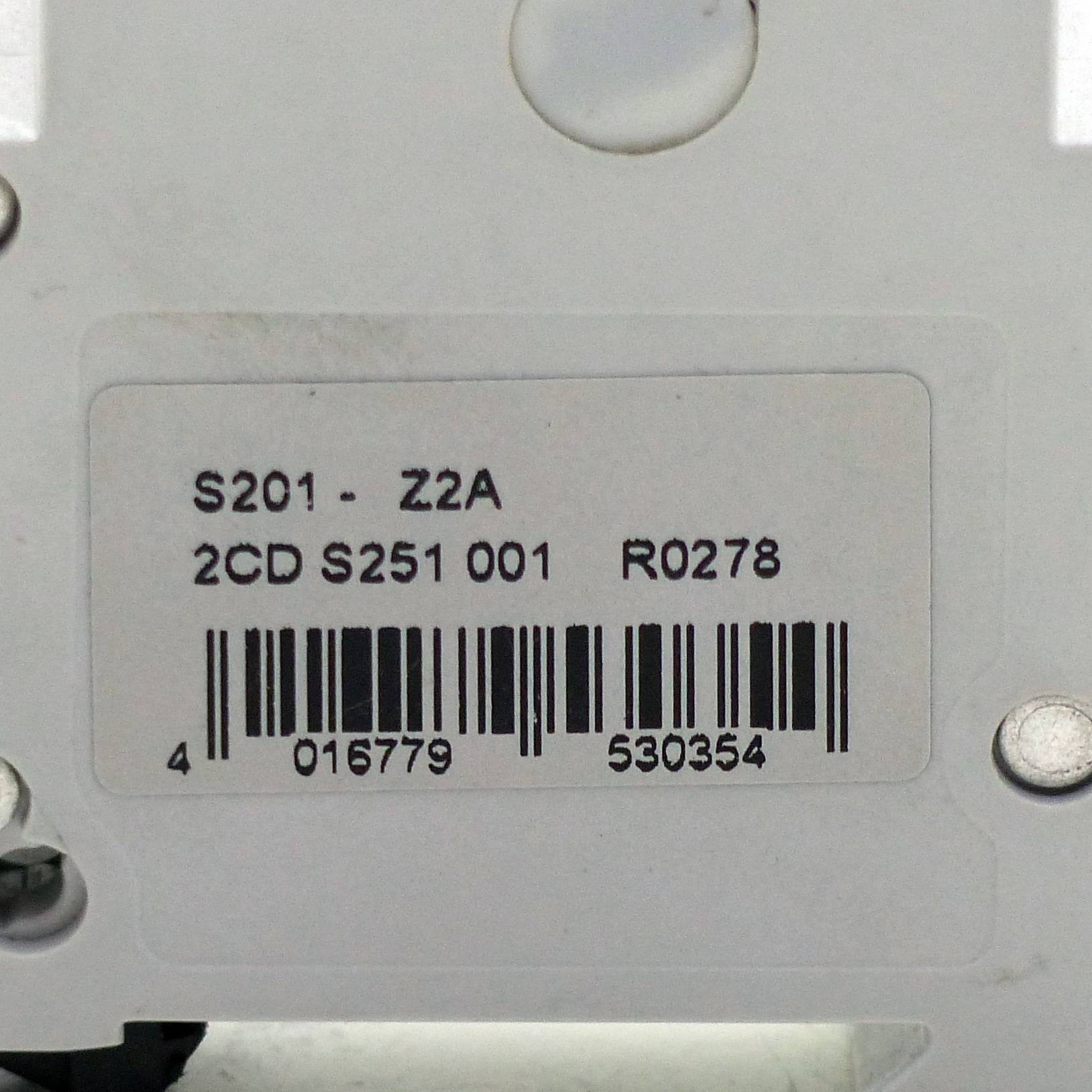 ABB S201 - Z2A, 1x