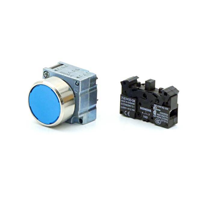 Siemens Drucktaster blau 3SB3602-0AA51 (3SB3602-0AA51)