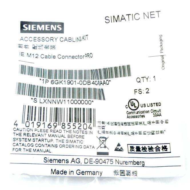 Siemens Kabelstecker (6GK1901-0DB40-6AA0)
