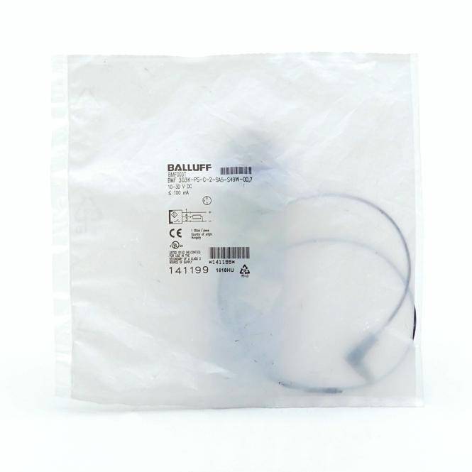 BALLUFF Magnetfeldsensor BMF003T BMF 303K-PS-C-2-SA5-S49W-00,7 (BMF 303K-PS-C-2-SA5-S49W-00,7)