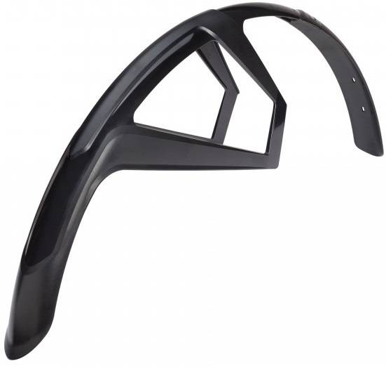 Polisport Fender Set 28 g -Mud 50 mm - schwarz