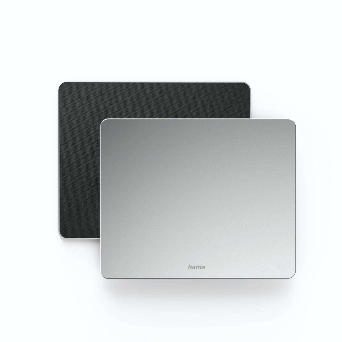 hama 00126867 Mauspad "Alu", Silber