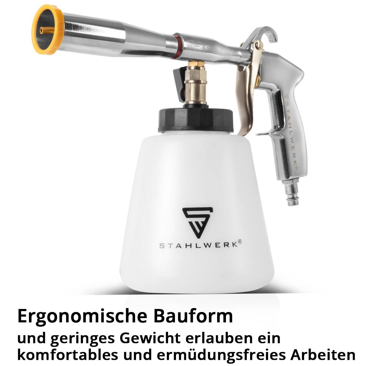STAHLWERK Druckluft-Reinigungspistole RP-92 ST Reiniger mit Tornado-Effekt