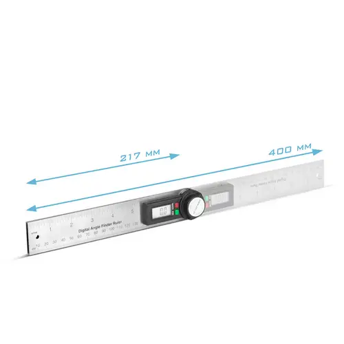 STAHLWERK Digitaler Winkelmesser DWM-200 ST mit 180 mm Messbereich 360° STAHLWERK Digitaler Winkelmesser DWM-200 ST mit 180 mm Messbereich 360°