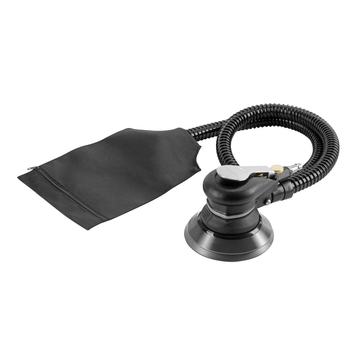 STAHLWERK Druckluft Exzenterschleifer DES-125 ST mit 14er Set Schleifscheiben