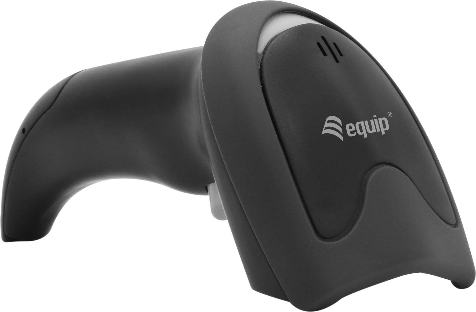 Equip USB 1D Laser-Barcodescanner, mit Ständer, Tragbares Barcodelesegerät, 1D, Laser, Codabar, Code