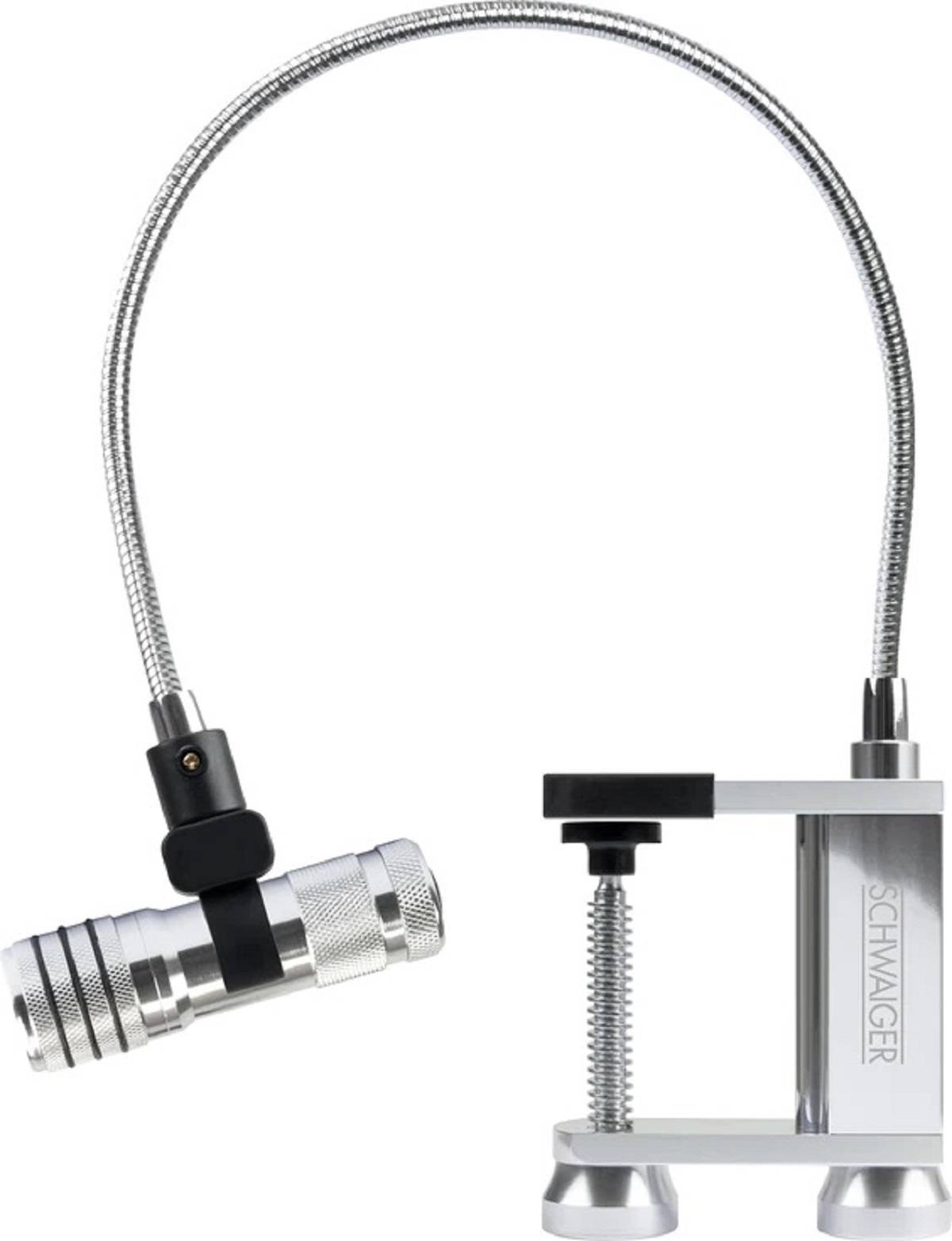 Schwaiger Grillleuchte 1 Strahler LED 0,5W Silber Multimedia-Technik Grillzubehör