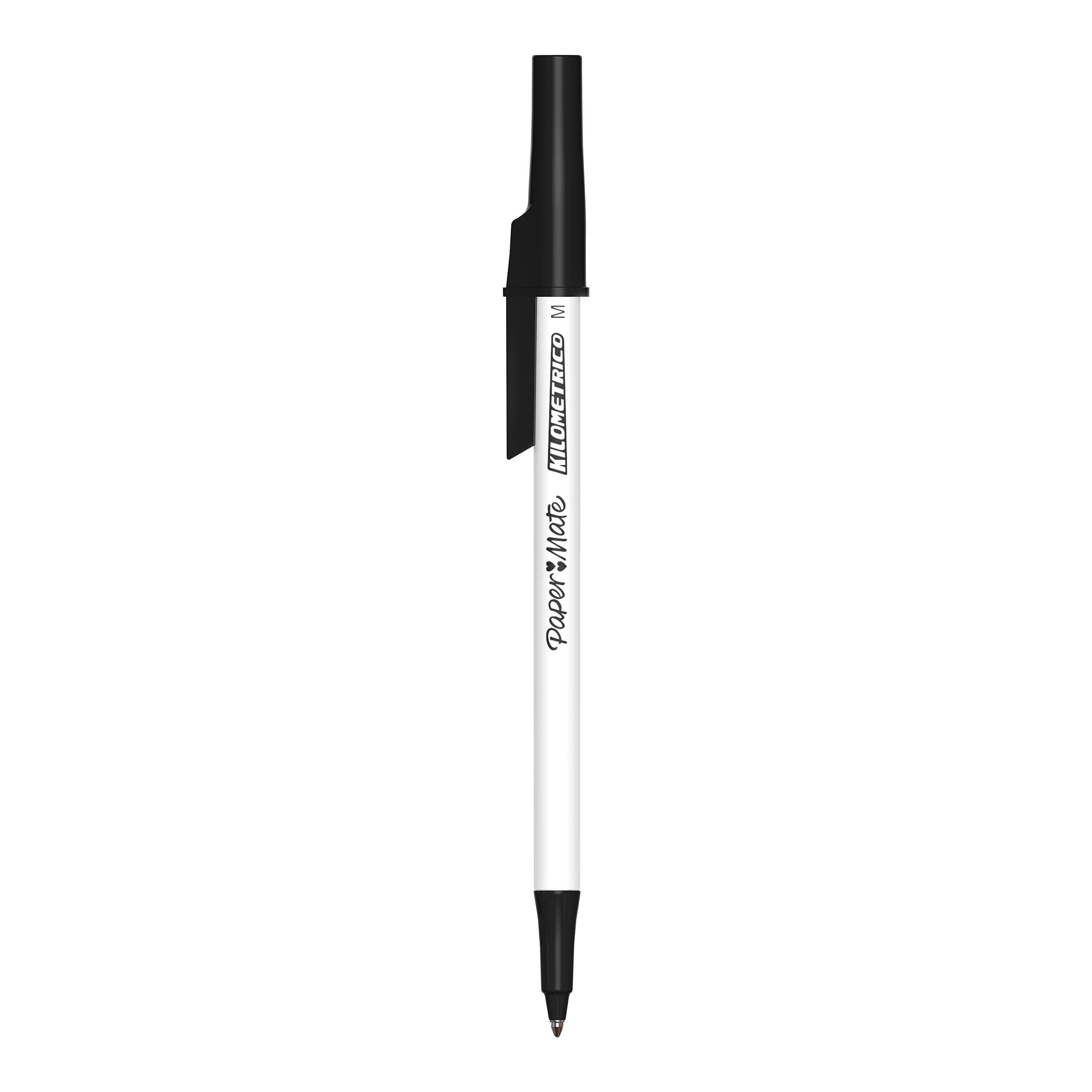 PAPER MATE Kugelschreiber Kilometrico Reycled M schwarz 50er Faltschachtel
