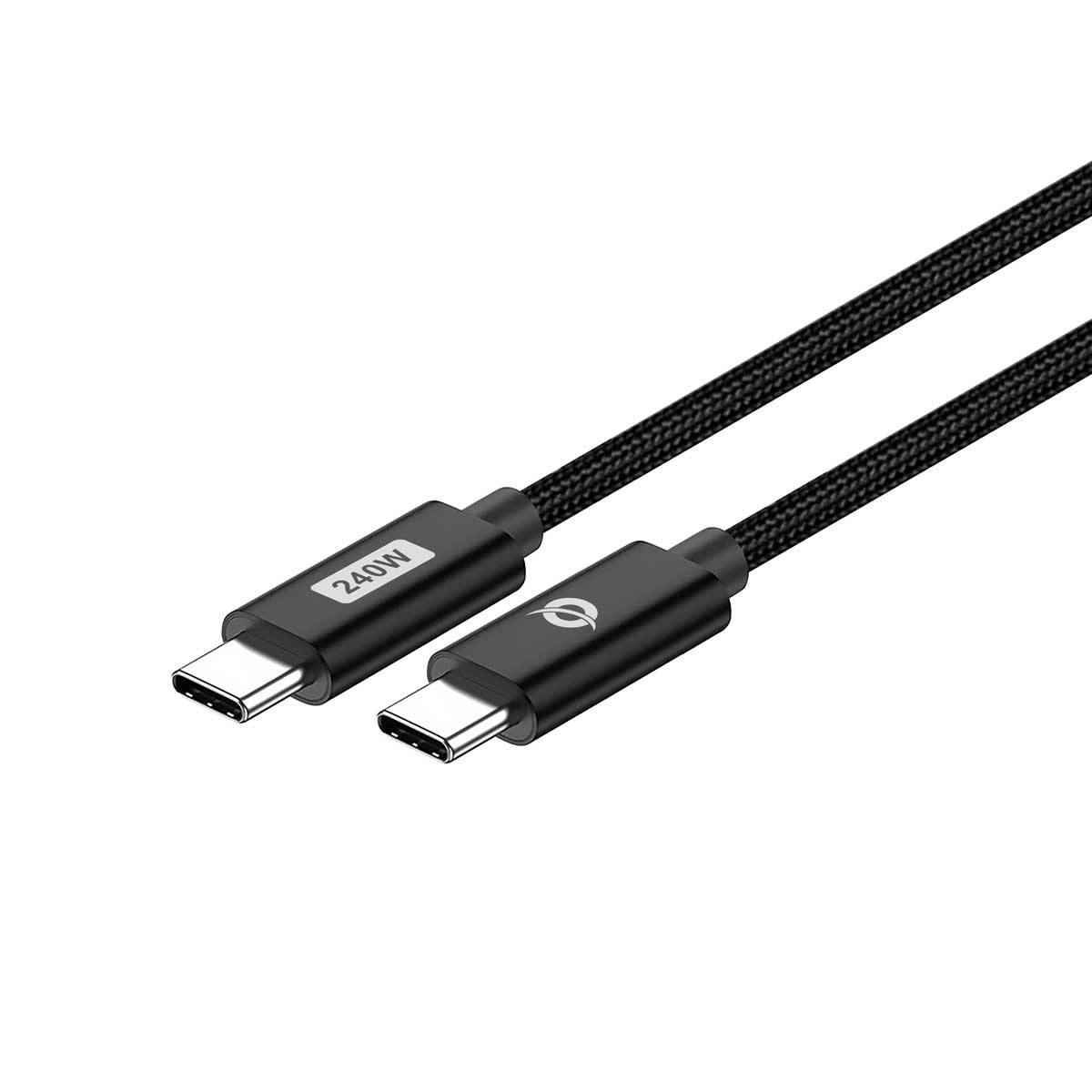 CONCEPTRONIC - Kabel USB-C 3.1 -> C St/St 1.20m 5A 480Mbps sw - Kabel - Digital/Daten