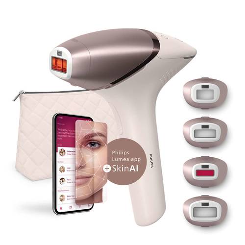 Philips Lumea Advanced BRI921/00 Lumea Advanced Epilierer+Trimmer, weiß