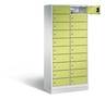 C+P Schließfachschrank Evolo, H1800xB810xT500mm, 7035/0024