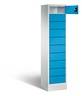 C+P Schließfachschrank Evolo, H1850xB420xT500mm, 7035/5012