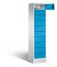 C+P Schließfachschrank Evolo, H1850xB420xT500mm, 7035/5012