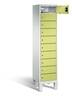 C+P Schließfachschrank Evolo, H1850xB420xT500mm, 7035/0024