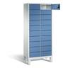C+P Schließfachschrank Evolo, H1700xB810xT500mm, 7035/5023