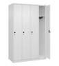 C+P Spind Classic PLUS 4Abteile 1850x1200x500mm ws/ws